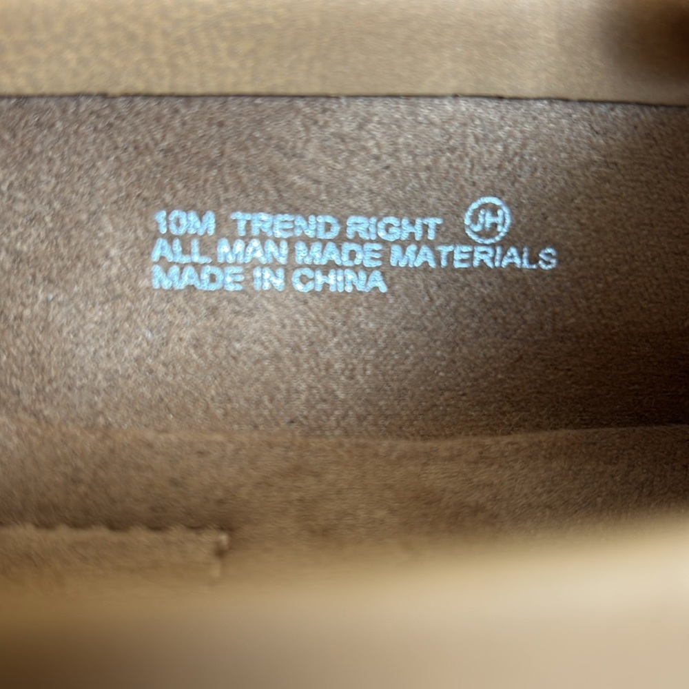 A2 By Aerosoles Tan Flats with Geometric Perforations NWOT - Picture 4 of 4